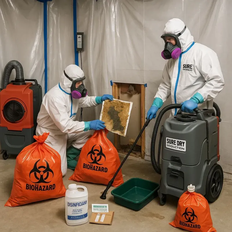 Contaminated Water Handling Protocols process in Hempstead, TX