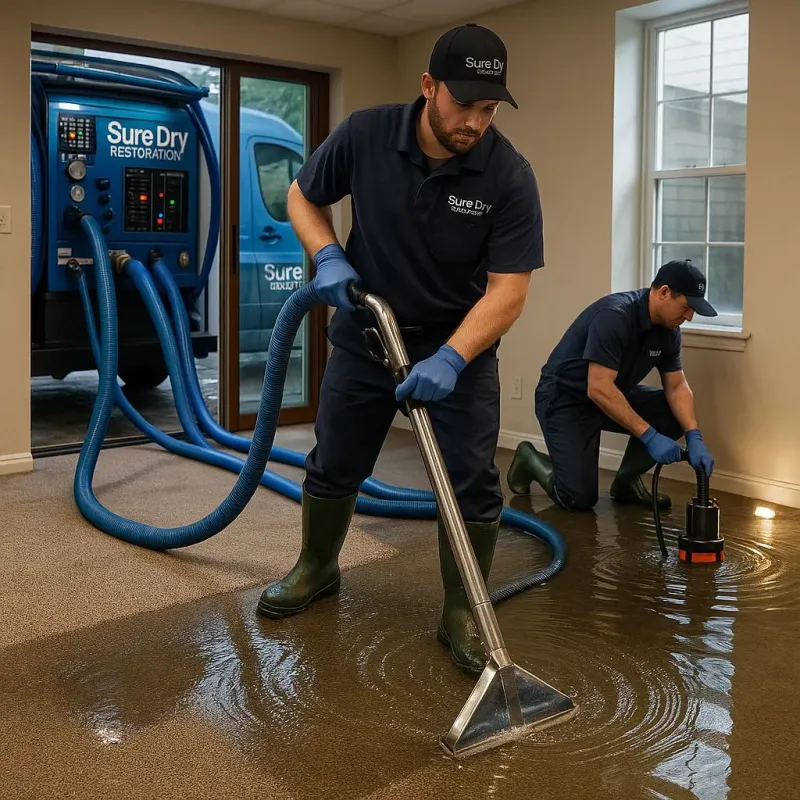 Water Extraction and Removal process in Hempstead, TX